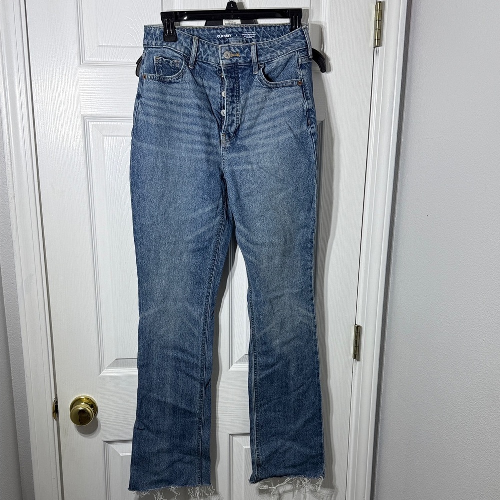Old Navy Classic Blue Straight Leg Jeans